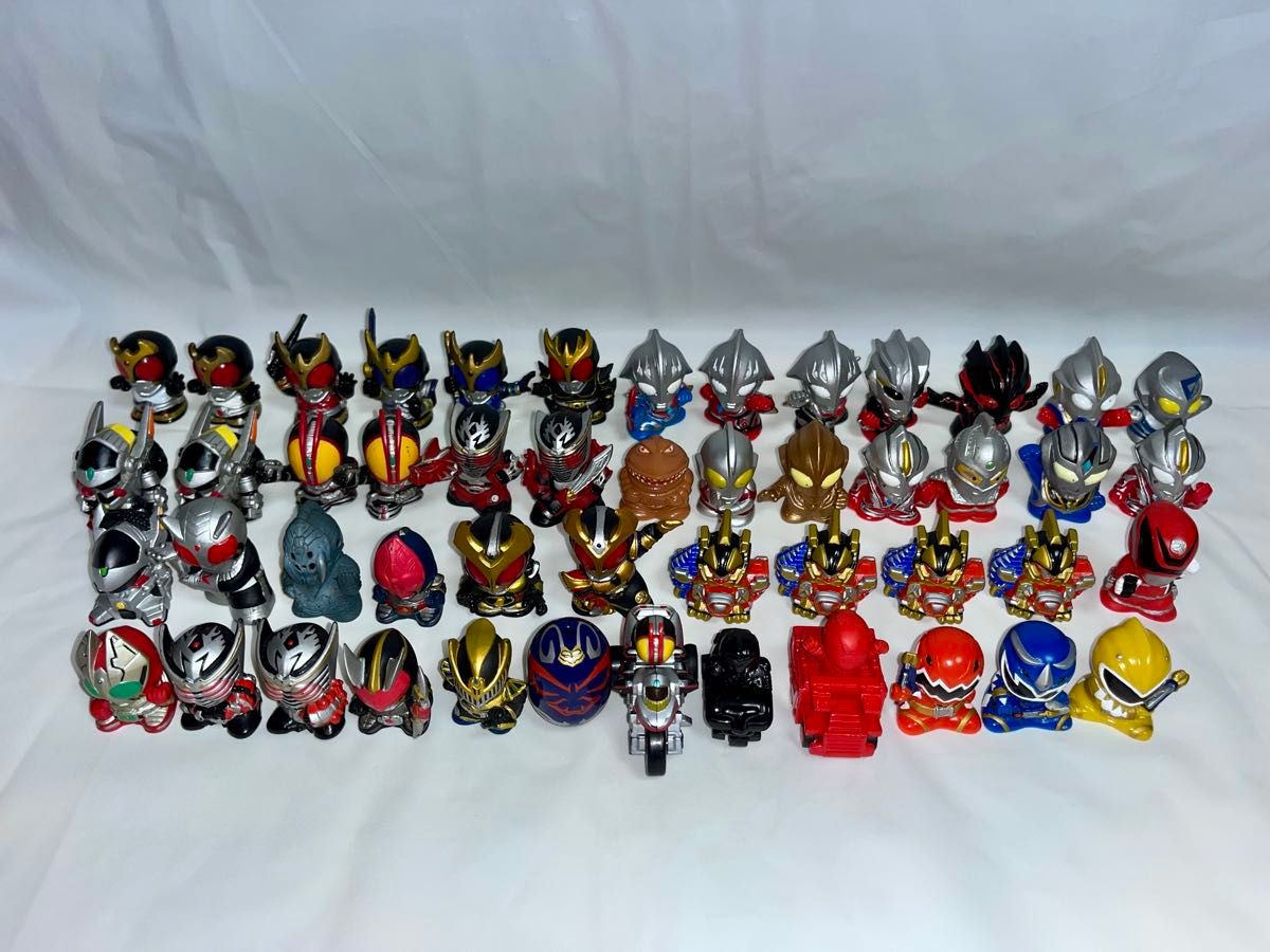 79体 戦隊モノオモチャまとめ売り ウルトラマン /仮面ライダー/戦隊
