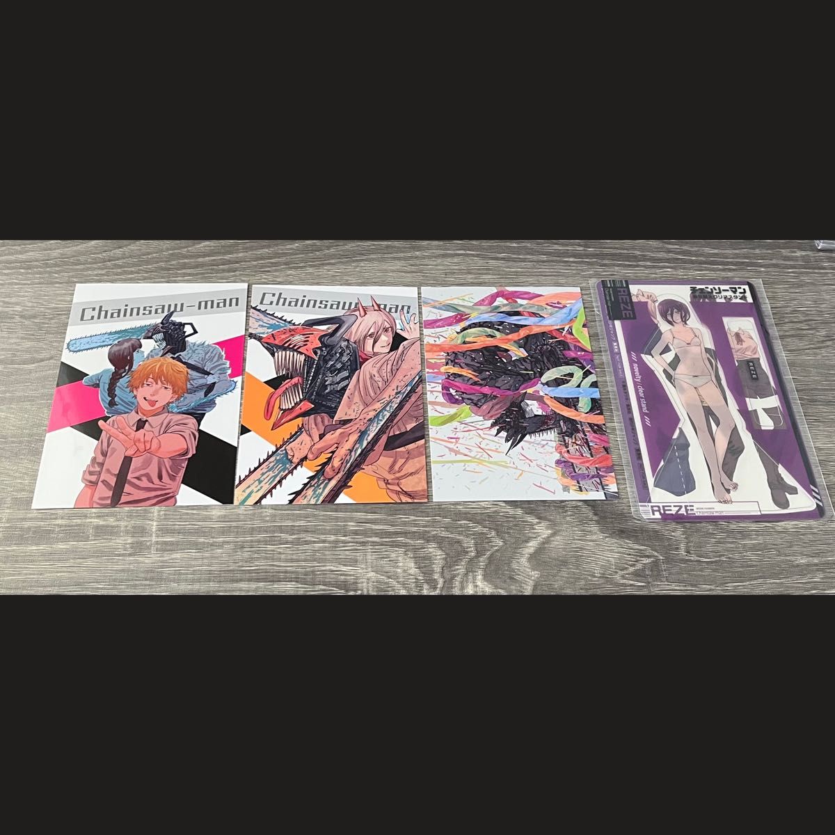 チェンソーマン 9巻 単行本 特典 レゼ 着せ替えクリアスタンド ポスト