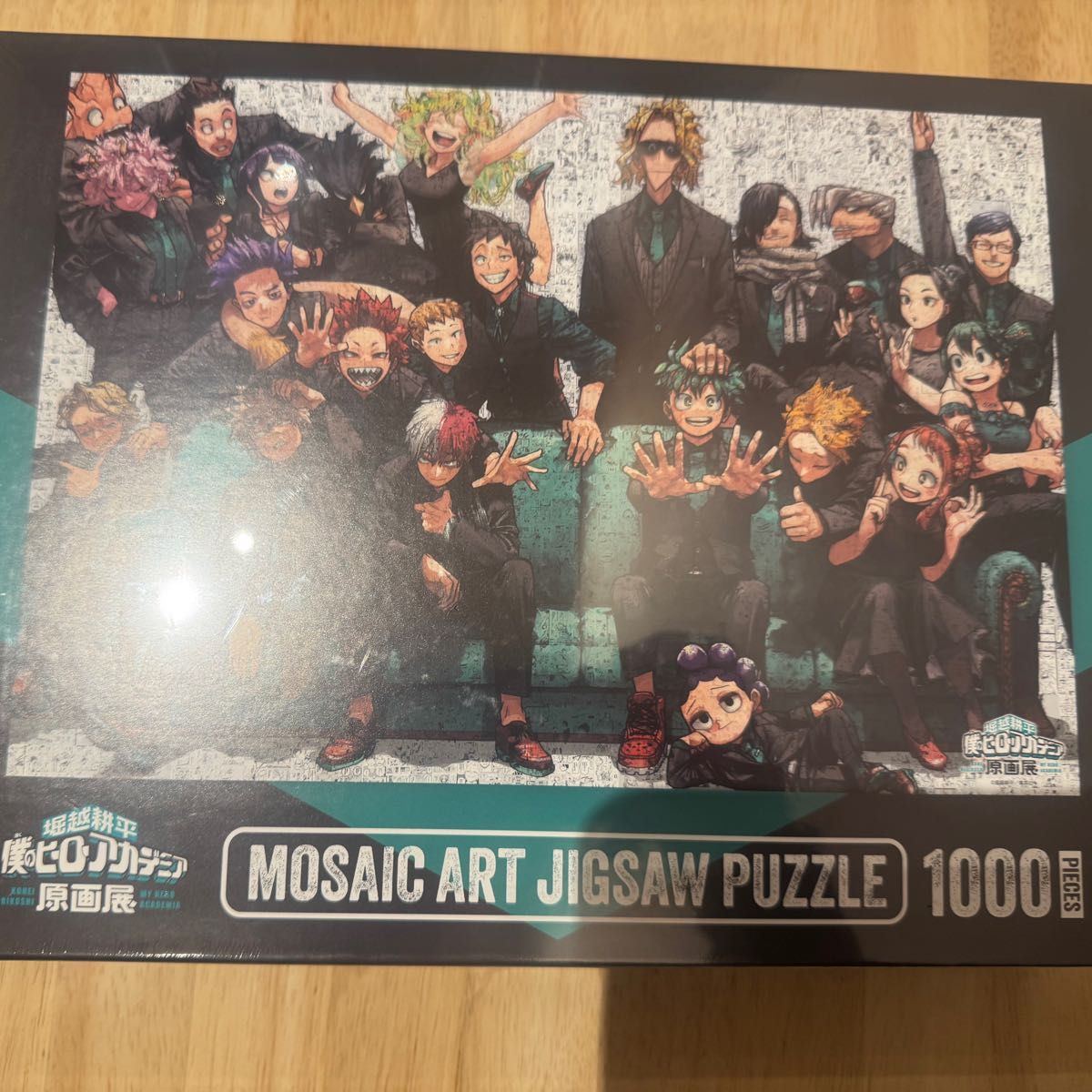 モザイクアートパズル 原画展 ヒロアカ 僕のヒーローアカデミア 堀越