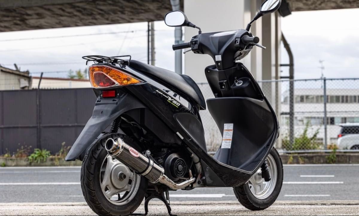 新商品 アドレスV50 (JBH-CA44A) HMS製 B2Xマフラー ブラック