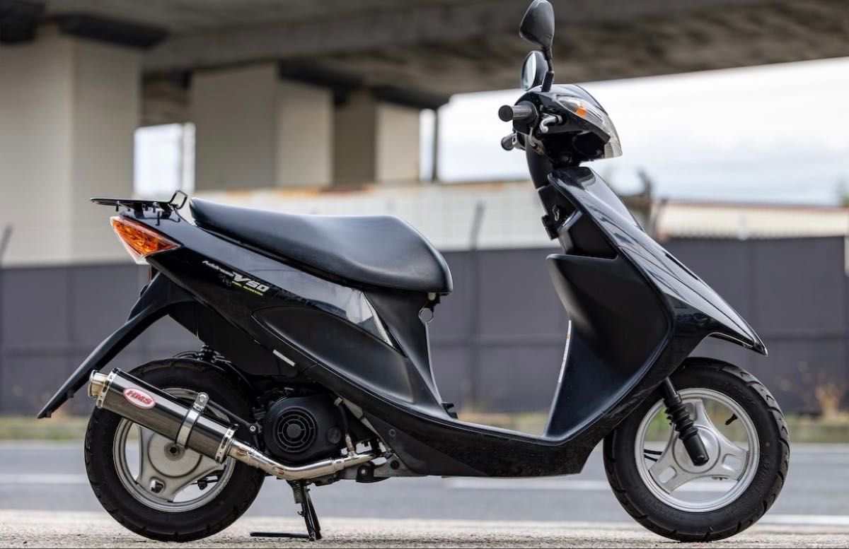 新商品 アドレスV50 (JBH-CA44A) HMS製 B2Xマフラー ブラック