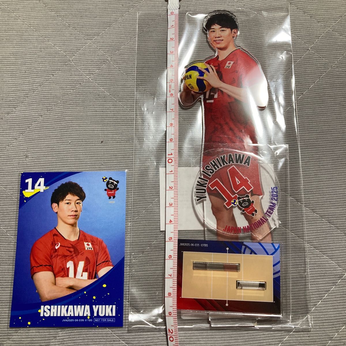 石川祐希 BIGアクリルスタンド&トレカ 2025 バレーボール男子 日本代表