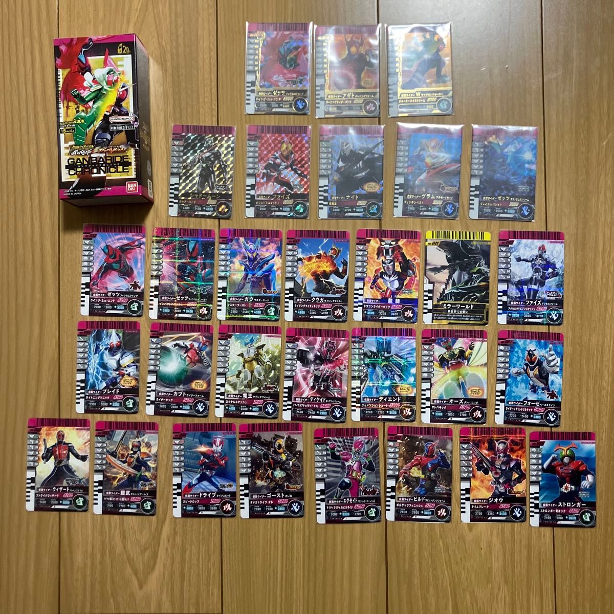 仮面ライダー ガンバレジェンズ ガンバライドクロニクル2コンプリート