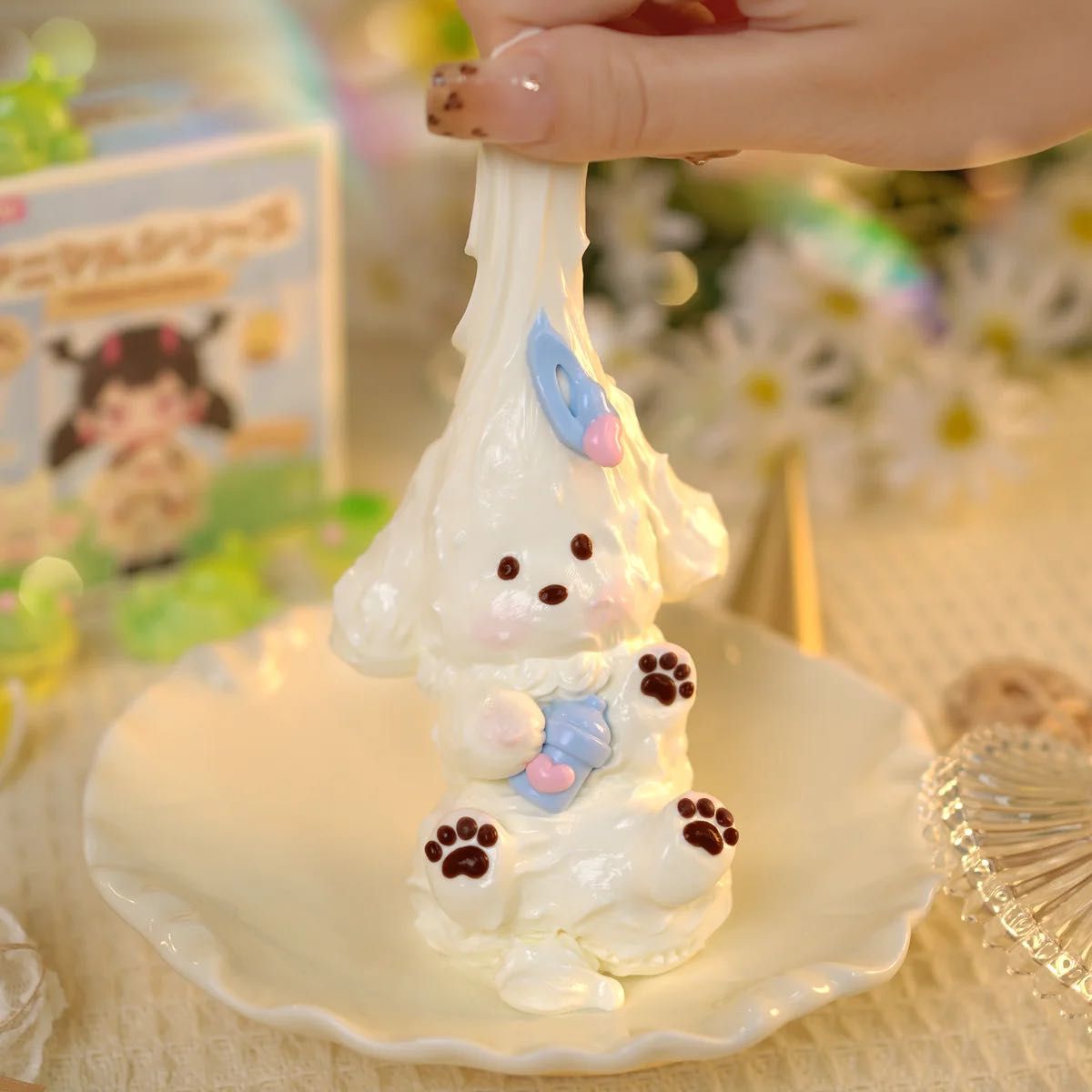 新品未使用 メロジョイ mellojoy アニマル クリームわん ゆきこ 犬