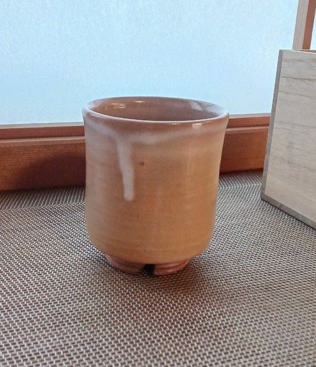 坂高麗左衛門 12世 萩焼 湯呑 栞 共箱 ウコン布 陶印あり｜Yahoo