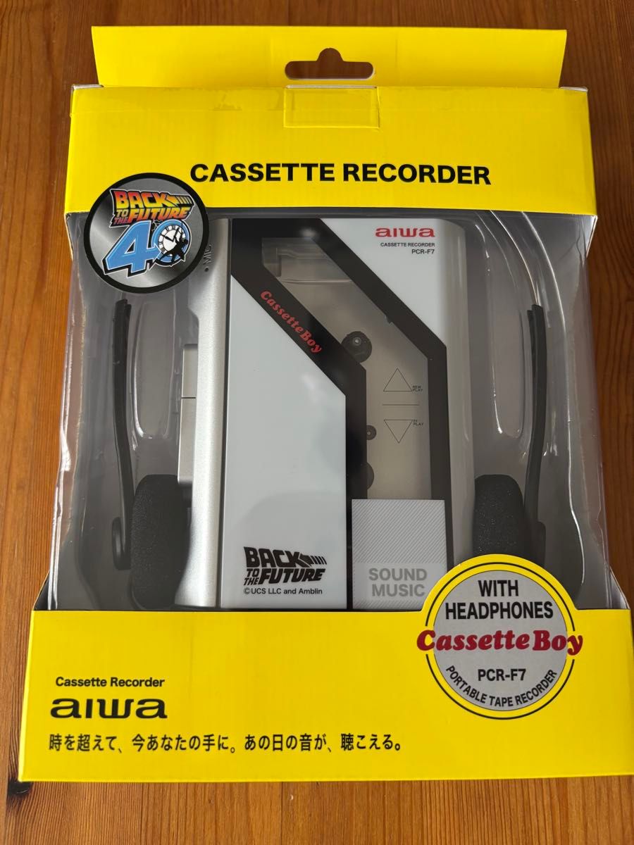 バックトゥザフューチャー ポータブルカセットプレーヤー ドンキ