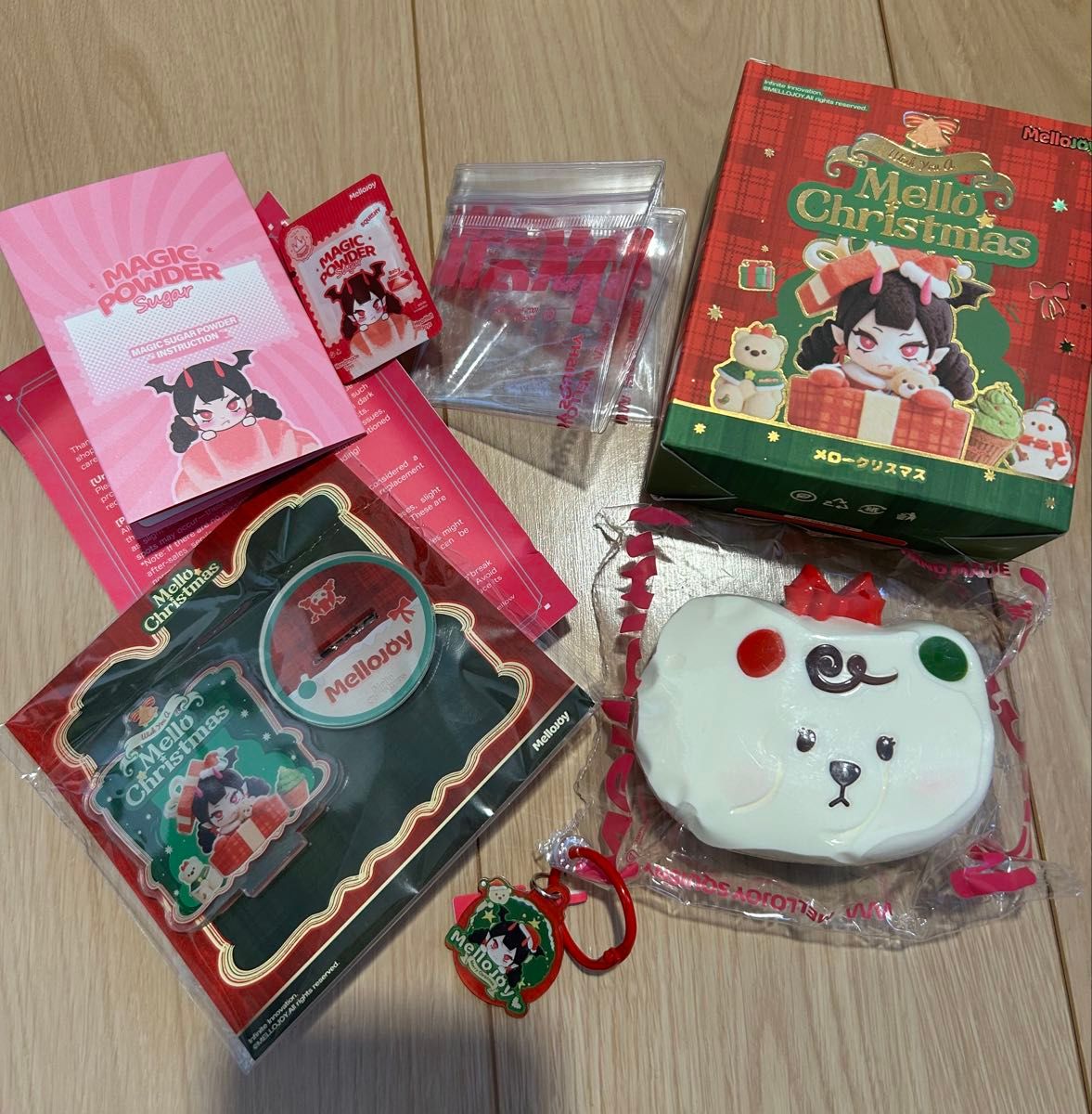 Mellojoy メロジョイ クリスマス クリスマスチーズベア アクスタ付き