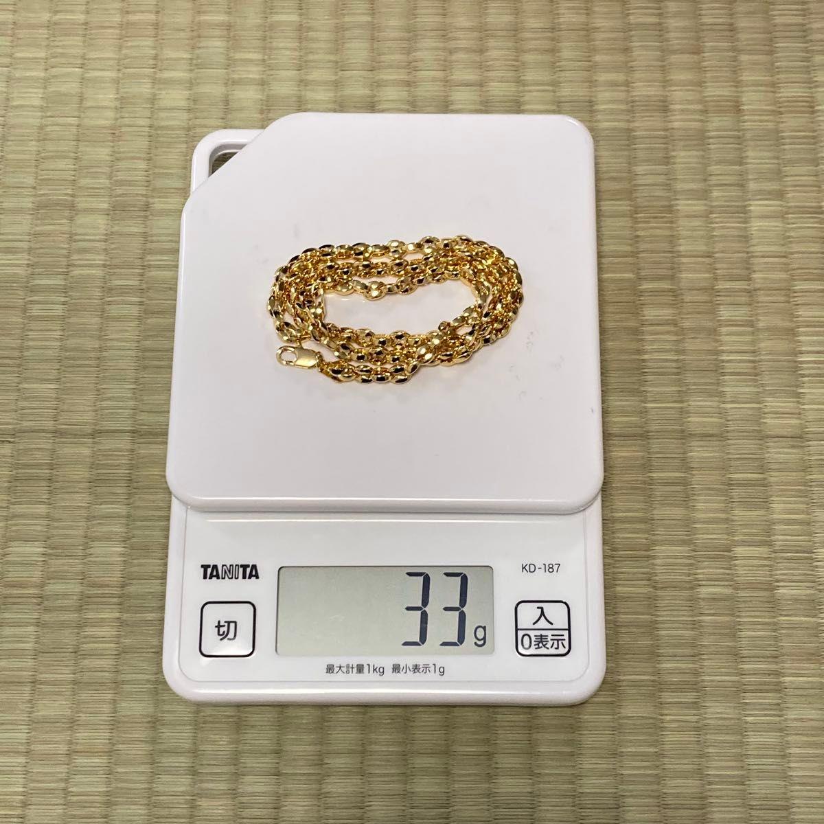 遺品整理 18K K18 刻印 ネックレス 金 ゴールド 33g｜Yahoo!フリマ（旧