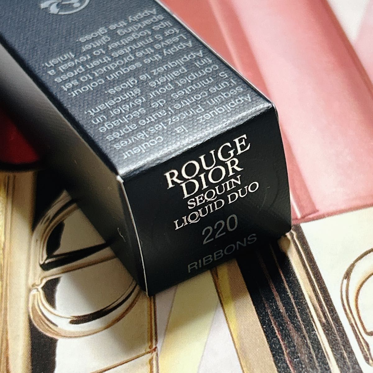DIOR ルージュ ディオール シークイン リキッド デュオ 220 リボンズ