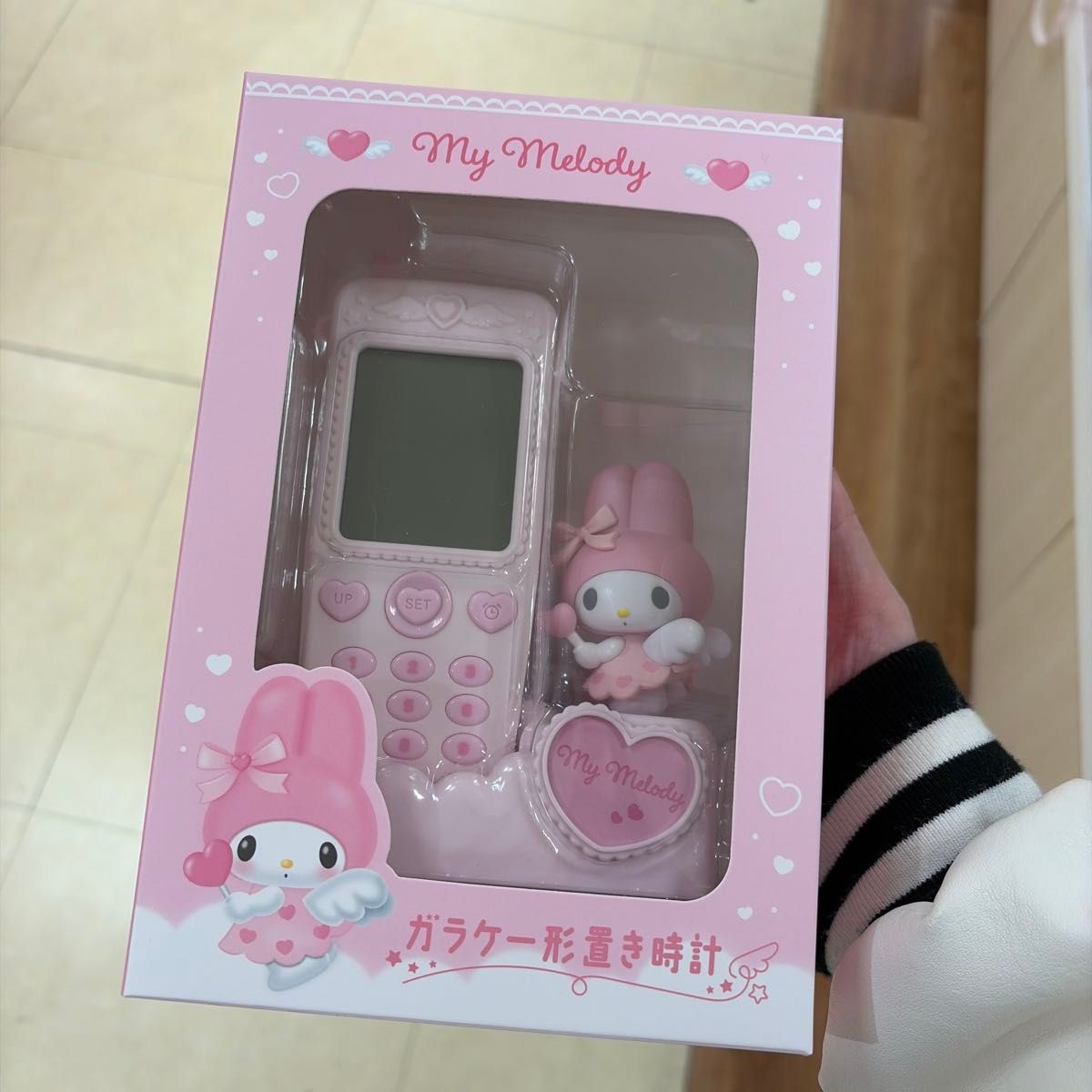 新品 マイメロ ガラケー 置き時計 サンリオ マイメロディ｜Yahoo