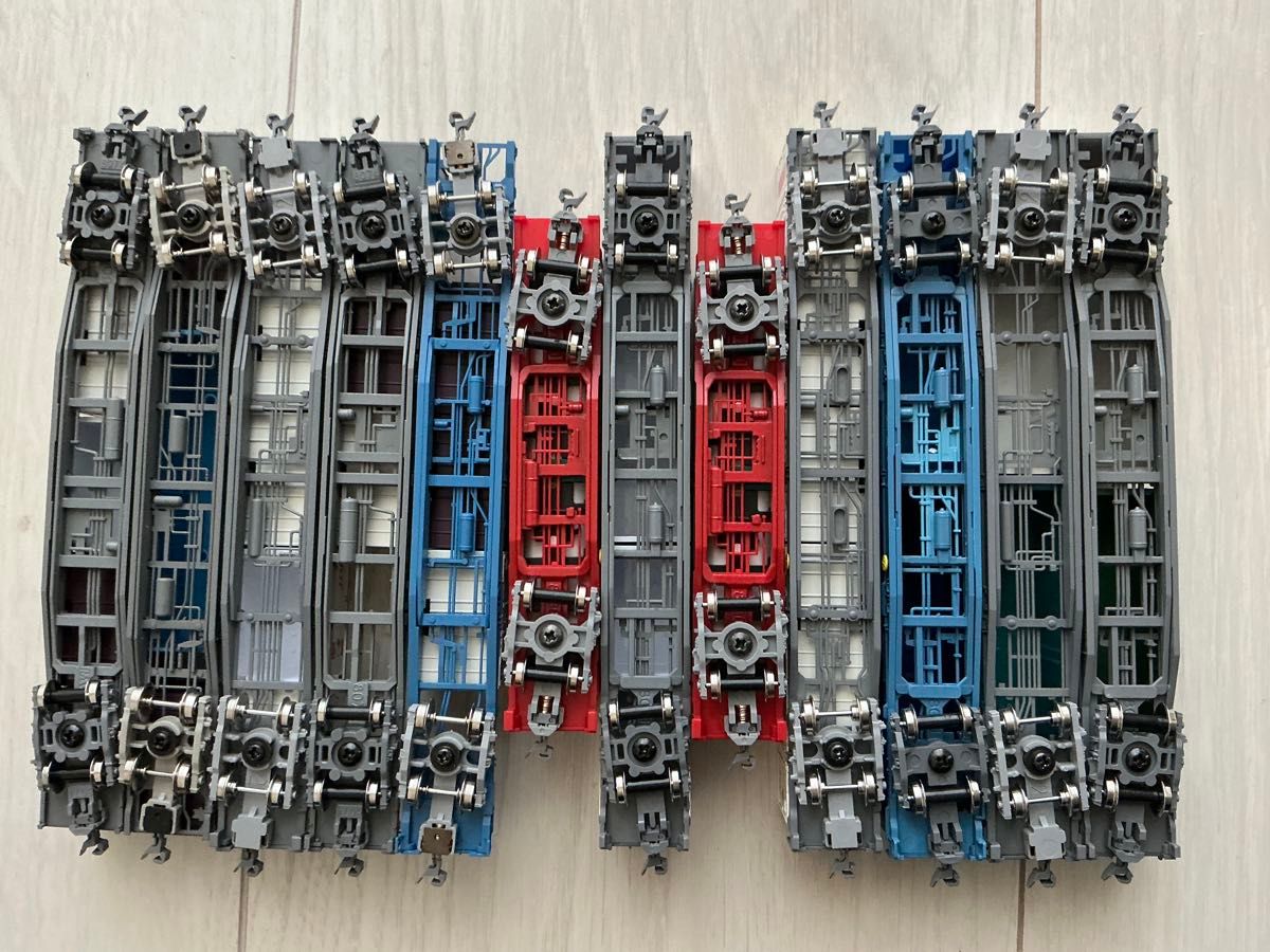 Nゲージ コンテナ車 KATO・TOMIX コキ107・106・104・200 等 12両