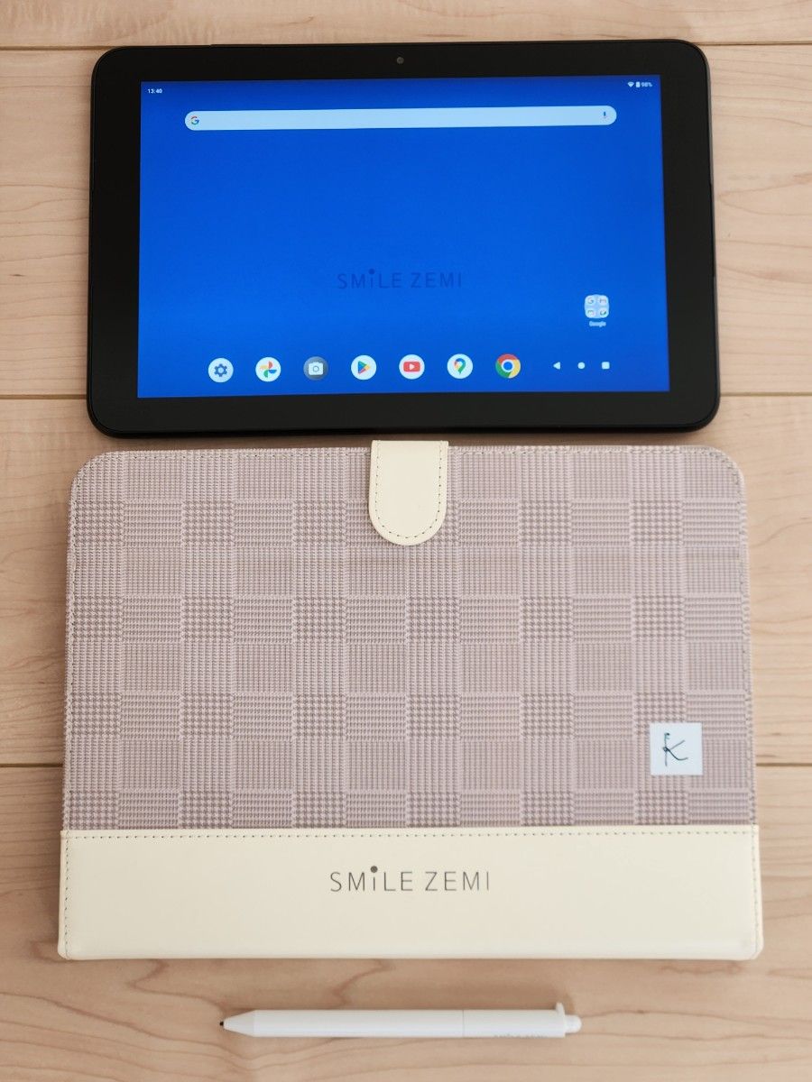 美品 スマイルゼミタブレット szj-js203 Android化済み タッチペン