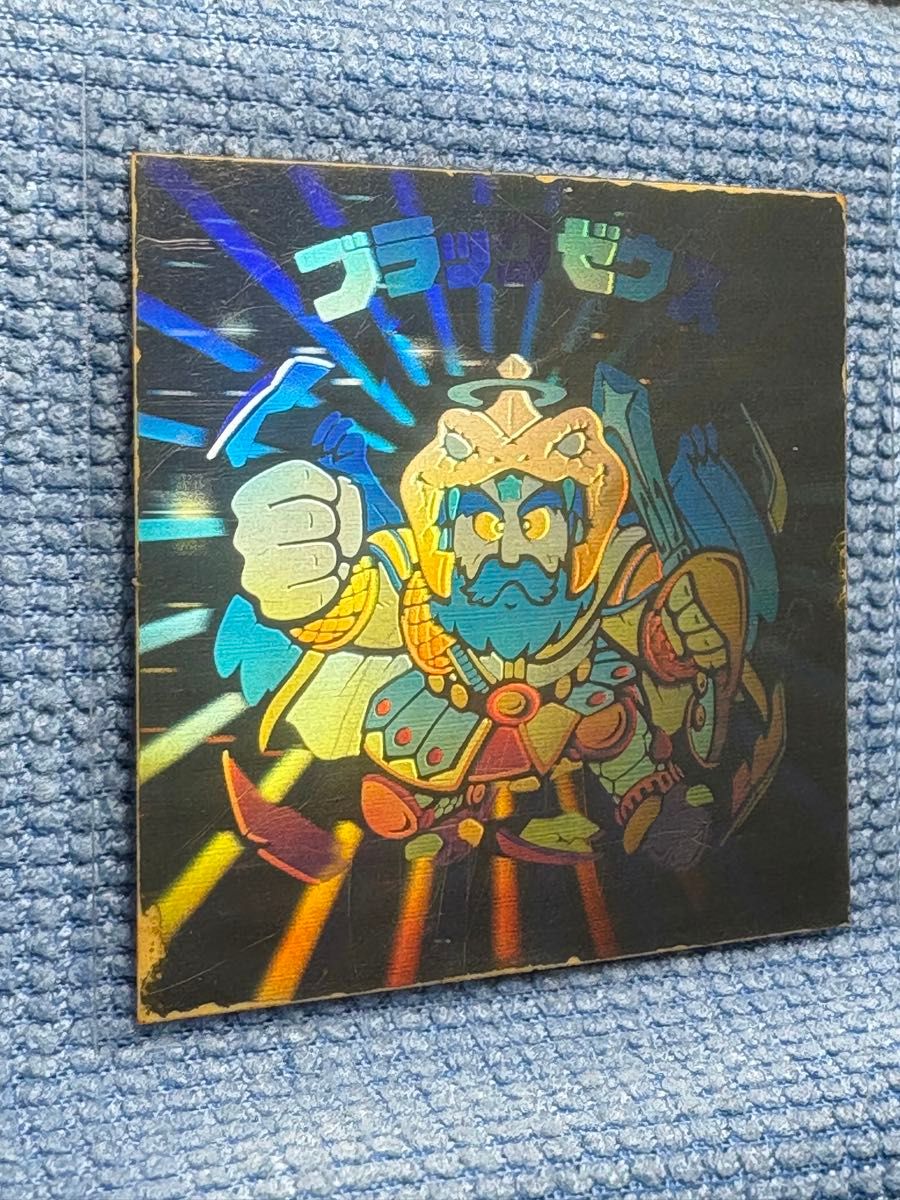 旧ビックリマンシール ブラックゼウス ホログラム 正規品 当時物