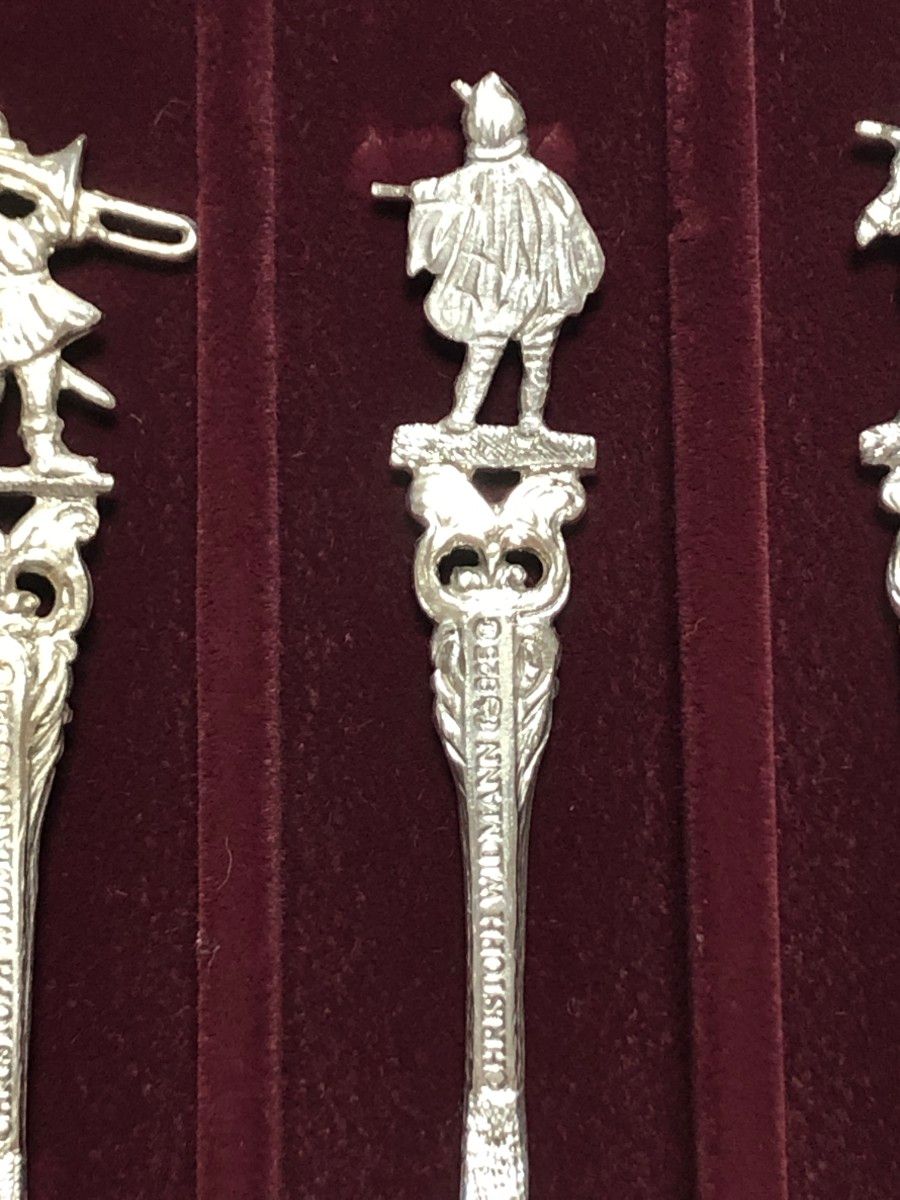 クリストフウィドマン 925銀 コーヒースプーン ミュージシャン 6本