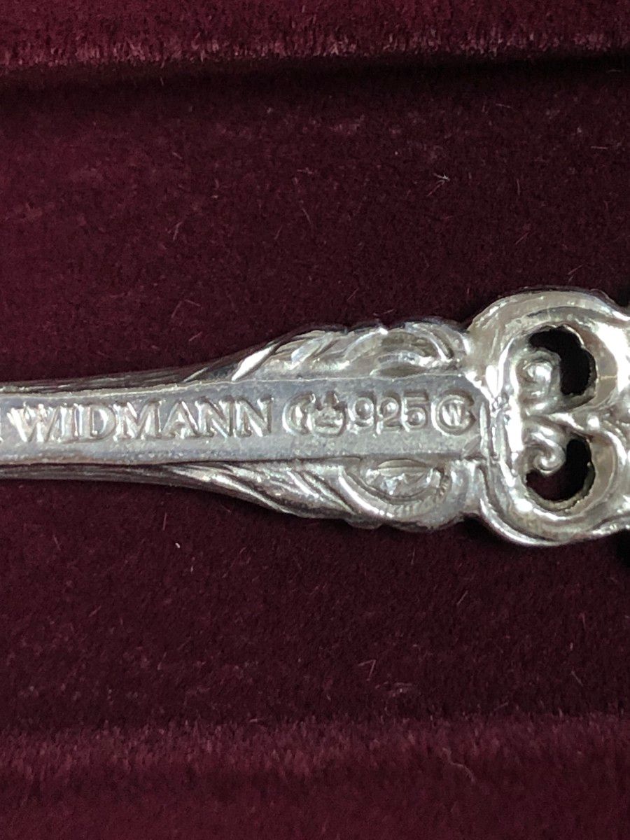 クリストフウィドマン 925銀 コーヒースプーン ミュージシャン 6本