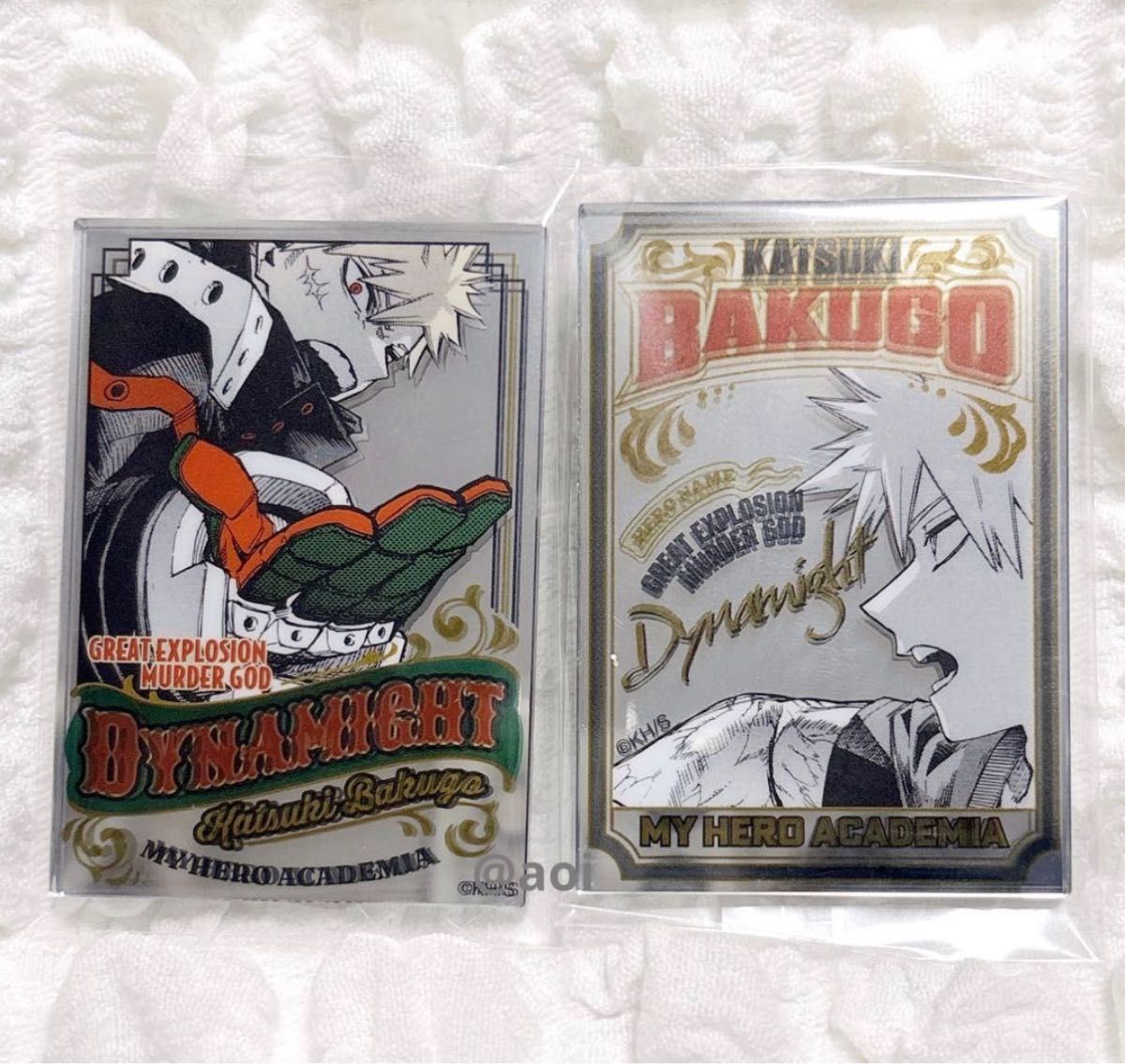 僕のヒーローアカデミア ヒロアカ 爆豪勝己 原画展 パブミラー風