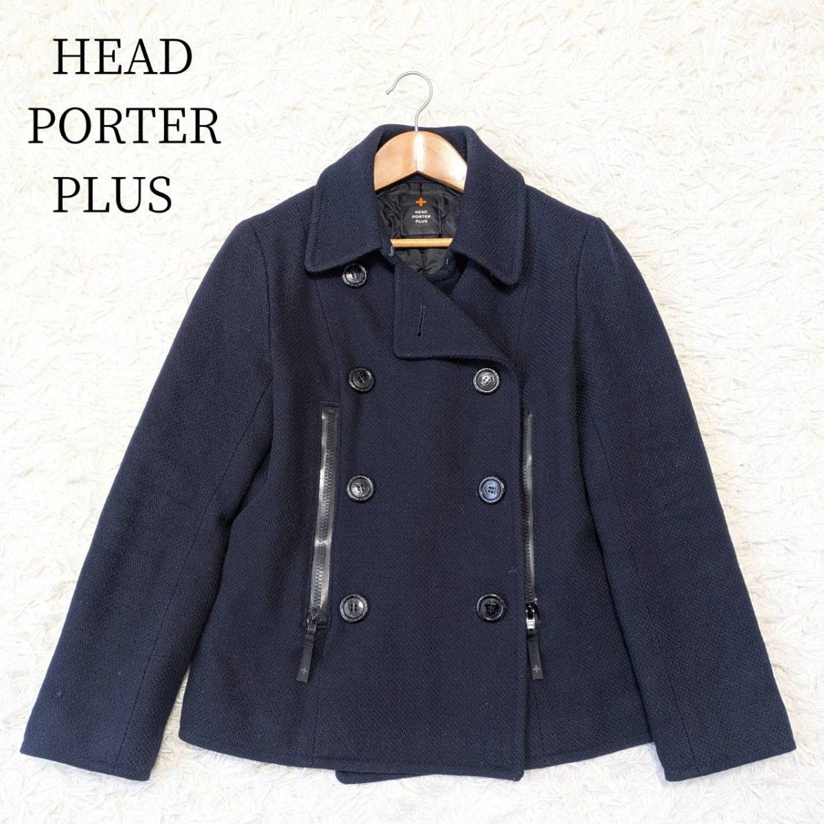 ヘッドポータープラス HEAD PORTER PLUS メンズ ピーコート Pコート