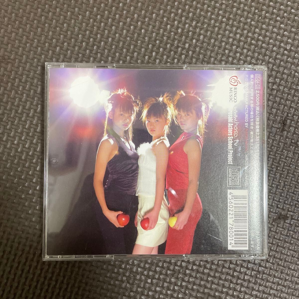 帯付 廃盤 CD 1stアルバム りんご娘 （ジョナゴールド 金星 レッド