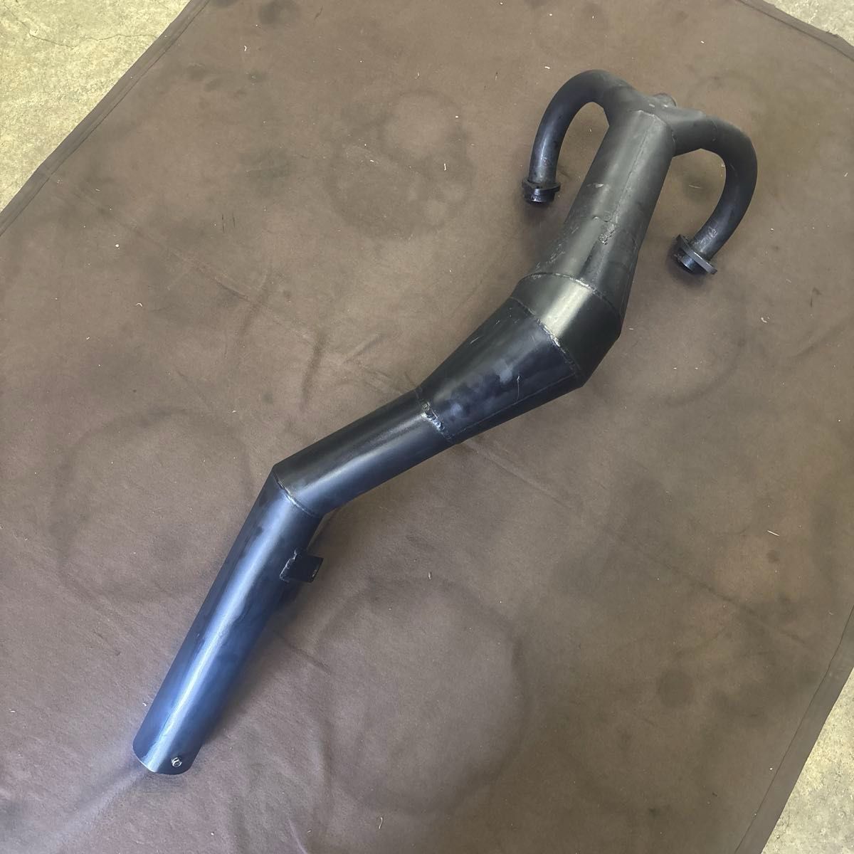 カワサキ 750ss H2 マッハ ゼンシン 集合チャンバー 特注 極太タイプ