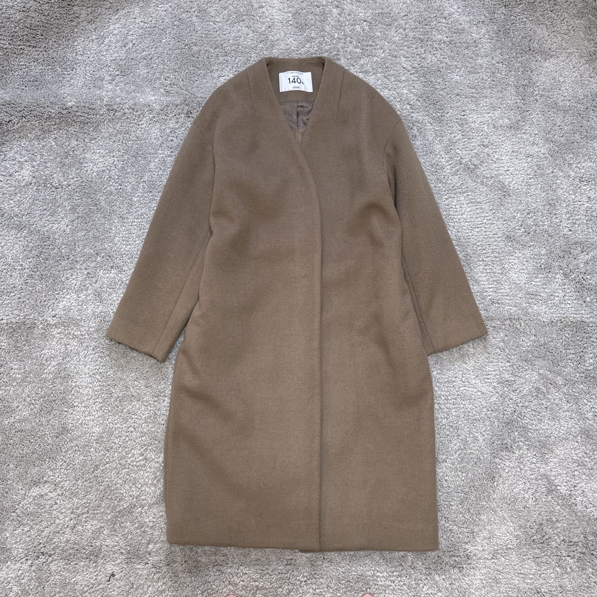 レリューム relume ジャーナルスタンダード super140s ノーカラー