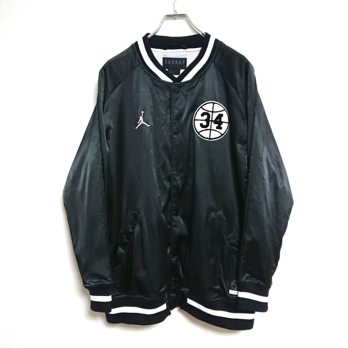 AIR JORDAN エアジョーダン 刺繍 デカロゴ ブルゾン スタジャン