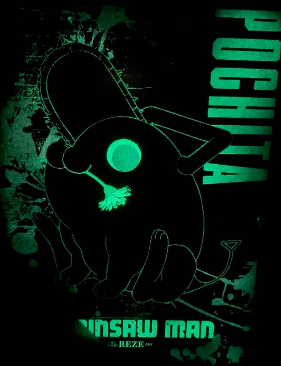 数量極希少】チェンソーマン レゼ編 台湾限定特典A3 夜光ポスター