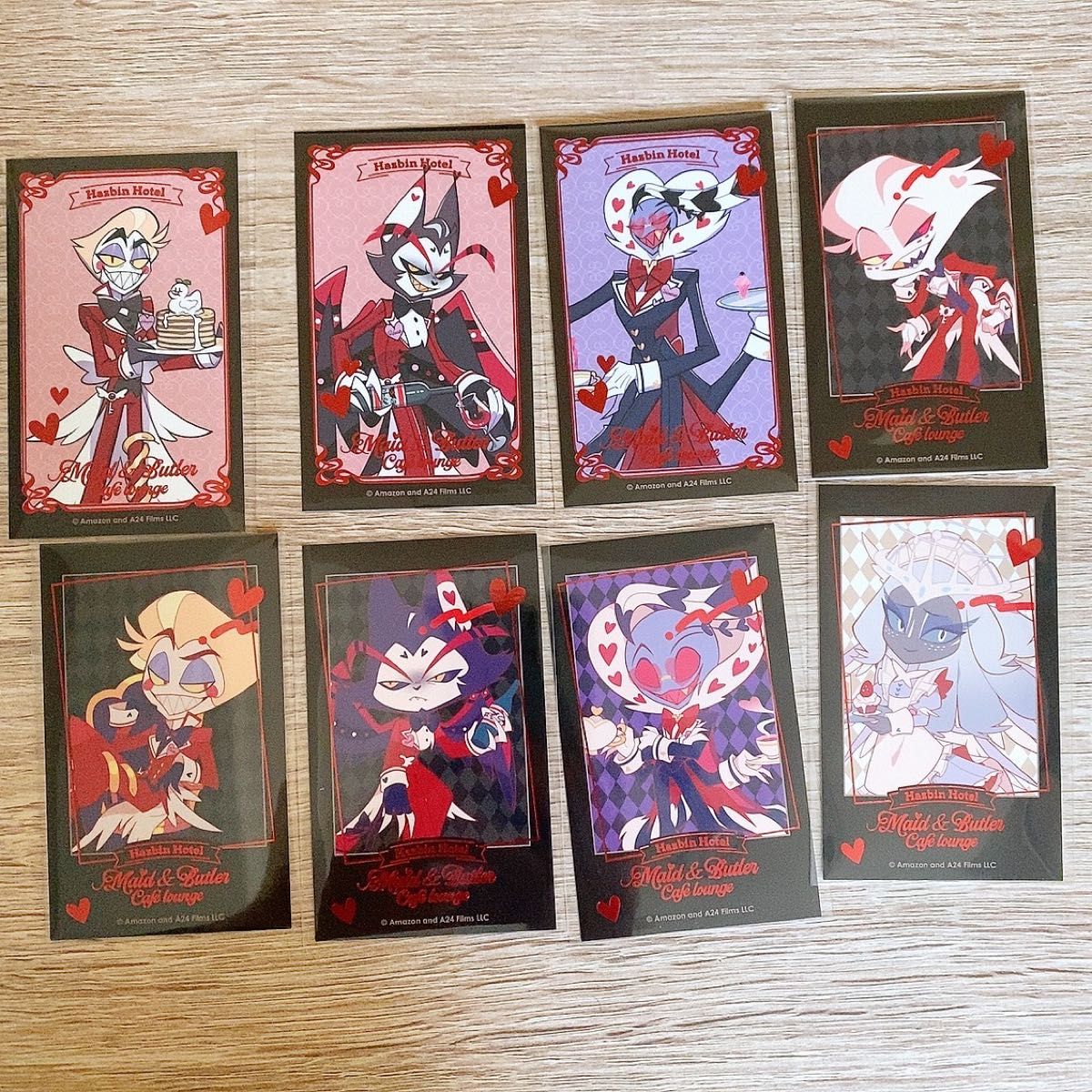 ハズビンホテル アニメイトカフェ 箔押しカード｜Yahoo!フリマ（旧