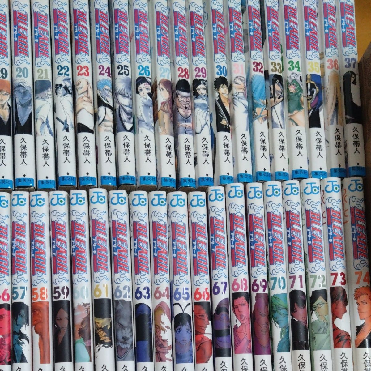 BLEACH 1〜74巻（ジャンプ・コミックス） 久保帯人／著 ブリーチ