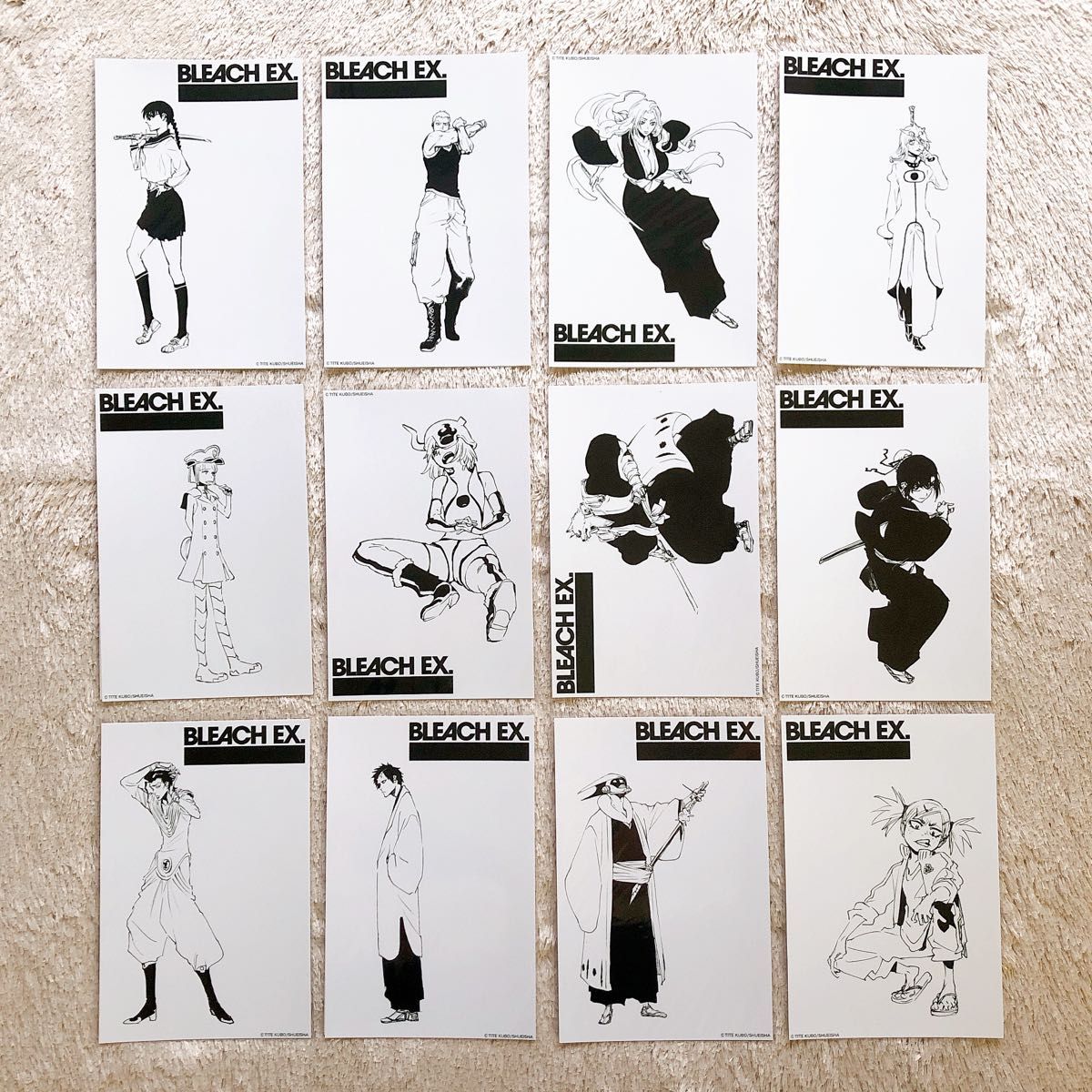 レア 原画展 BLEACH EX オリジナルブロマイド 102枚セット ブリーチ