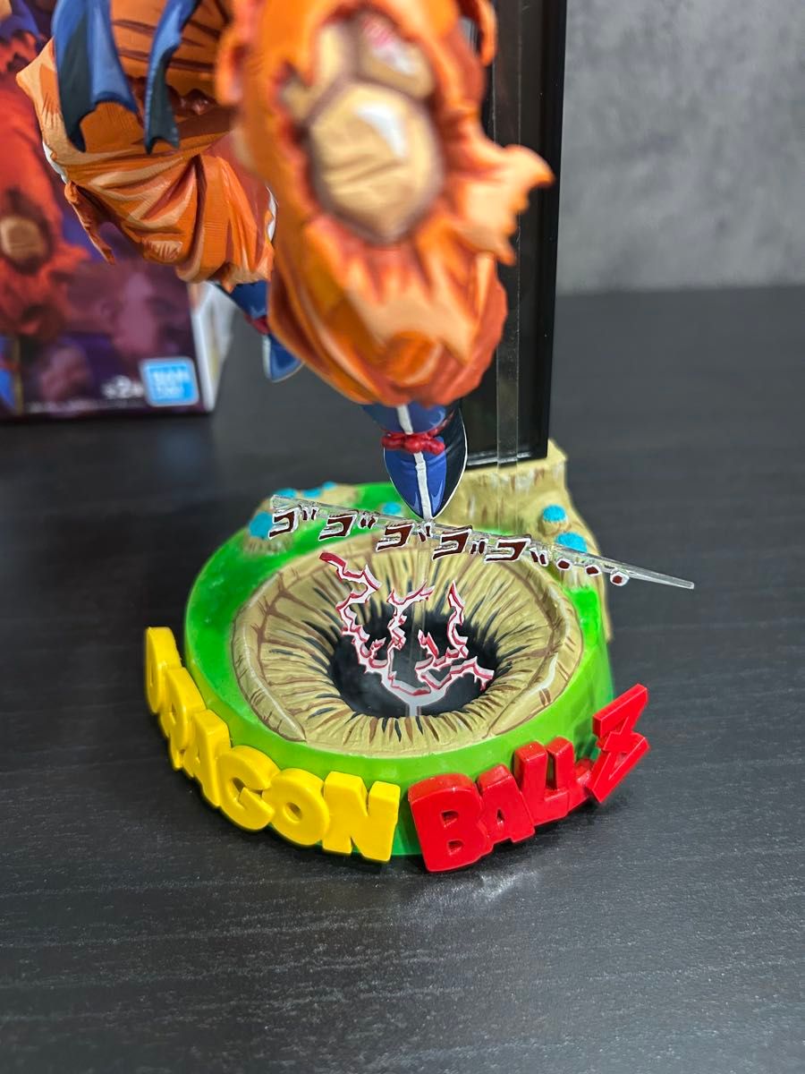 ドラゴンボール 孫悟空リペイントフィギュア 崩壊ナメック星ジオラマ