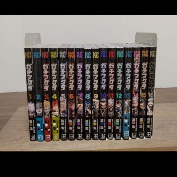 ガチアクタ1~16巻 全巻セット 初版5冊 アニメ化 裏那圭 少年マガジン