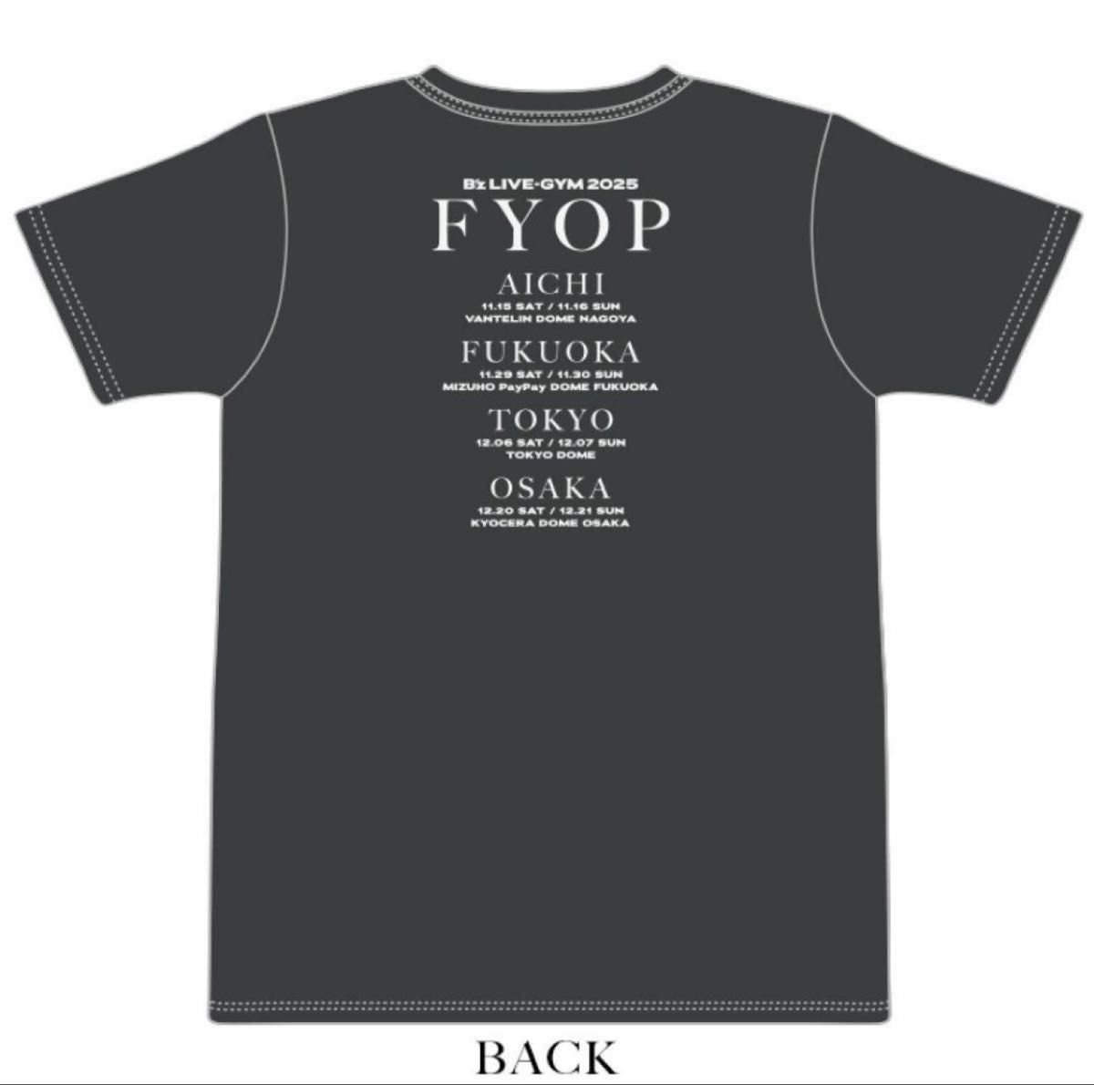 B'z LIVE-GYM 2025 -FYOP- ツアーTシャツ L｜Yahoo!フリマ（旧PayPay