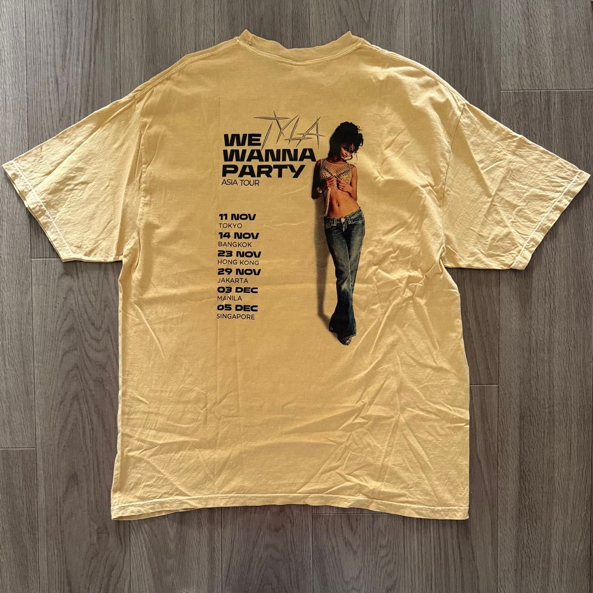 TYLA WE WANNA PARTY ASIA TOUR Tシャツ｜Yahoo!フリマ（旧PayPayフリマ）