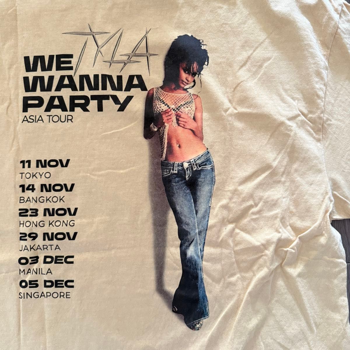 TYLA WE WANNA PARTY ASIA TOUR Tシャツ｜Yahoo!フリマ（旧PayPayフリマ）