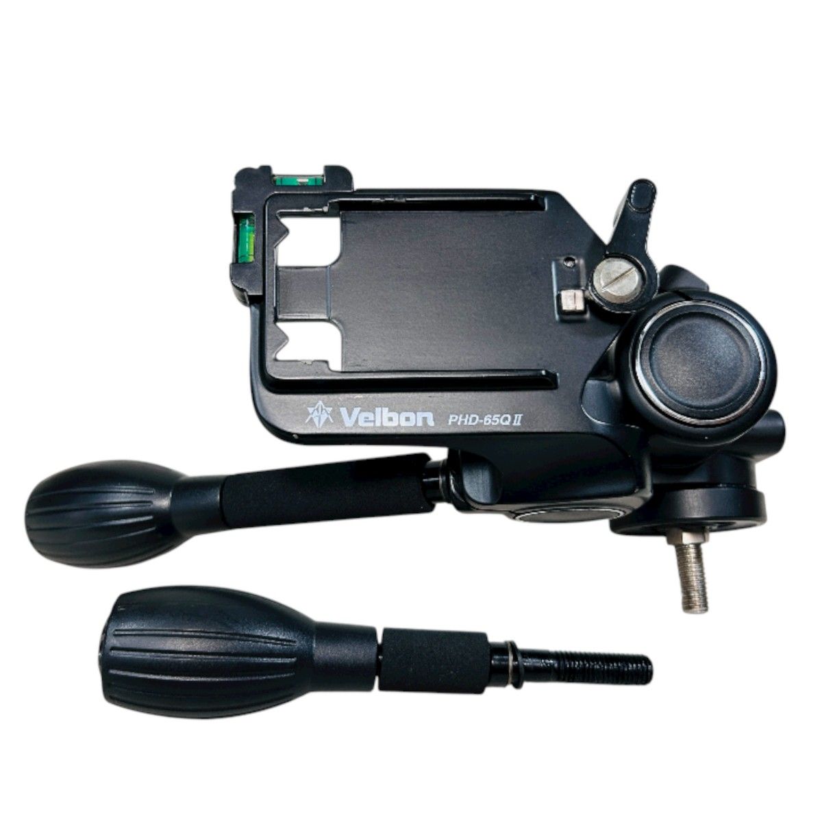 クイックシュー欠品】Velbon 3Way雲台 PHD-65Q II 中型 底面径52mm