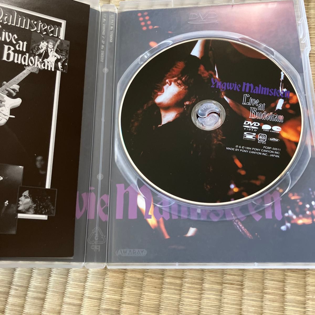 Yngwie Malmsteen Live at Budokan DVD イングヴェイ