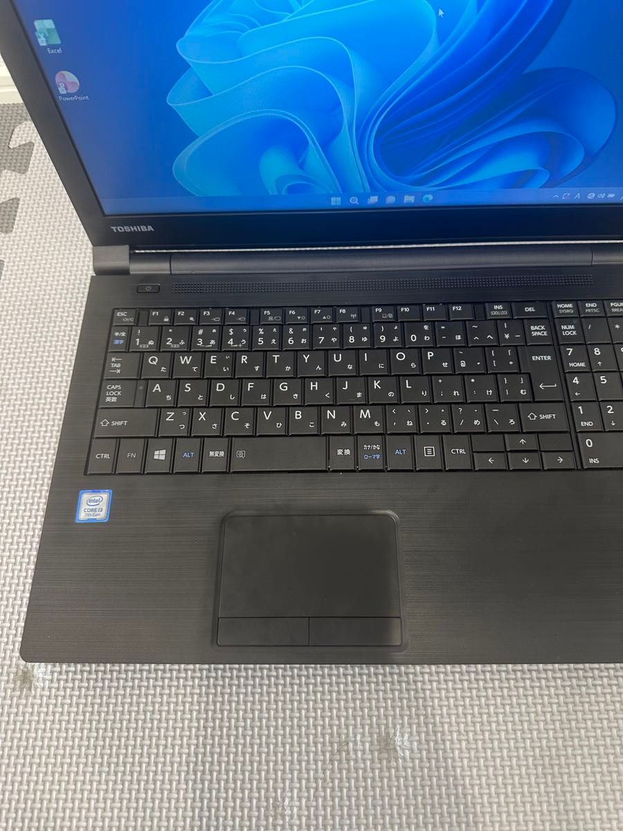 TOSHIBA Core i3 7130U Windows 500GB 8GB 15 6インチ HD DVDマルチ