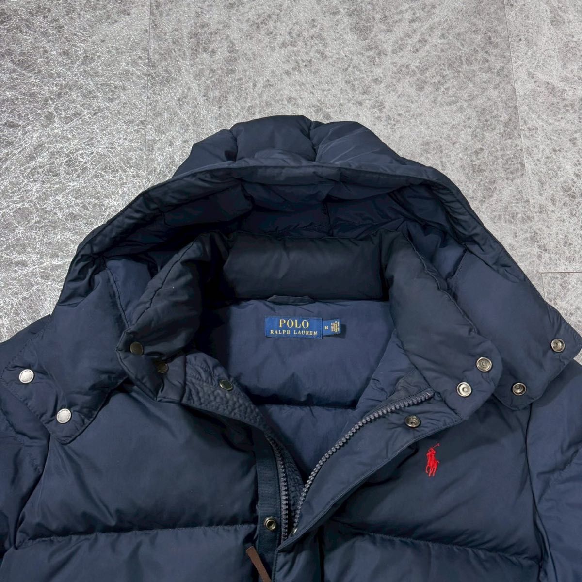 POLO RALPH LAUREN ポロ ラルフローレン ダウンジャケット ネイビー M