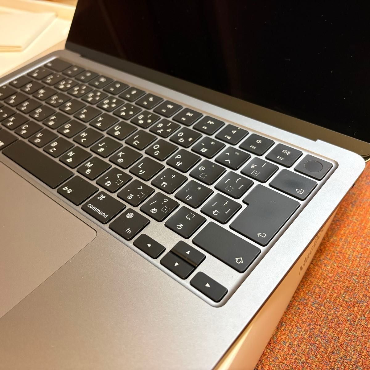 MacBook Air M2 16GB 512GB バッテリー100% 13インチ スペースグレー