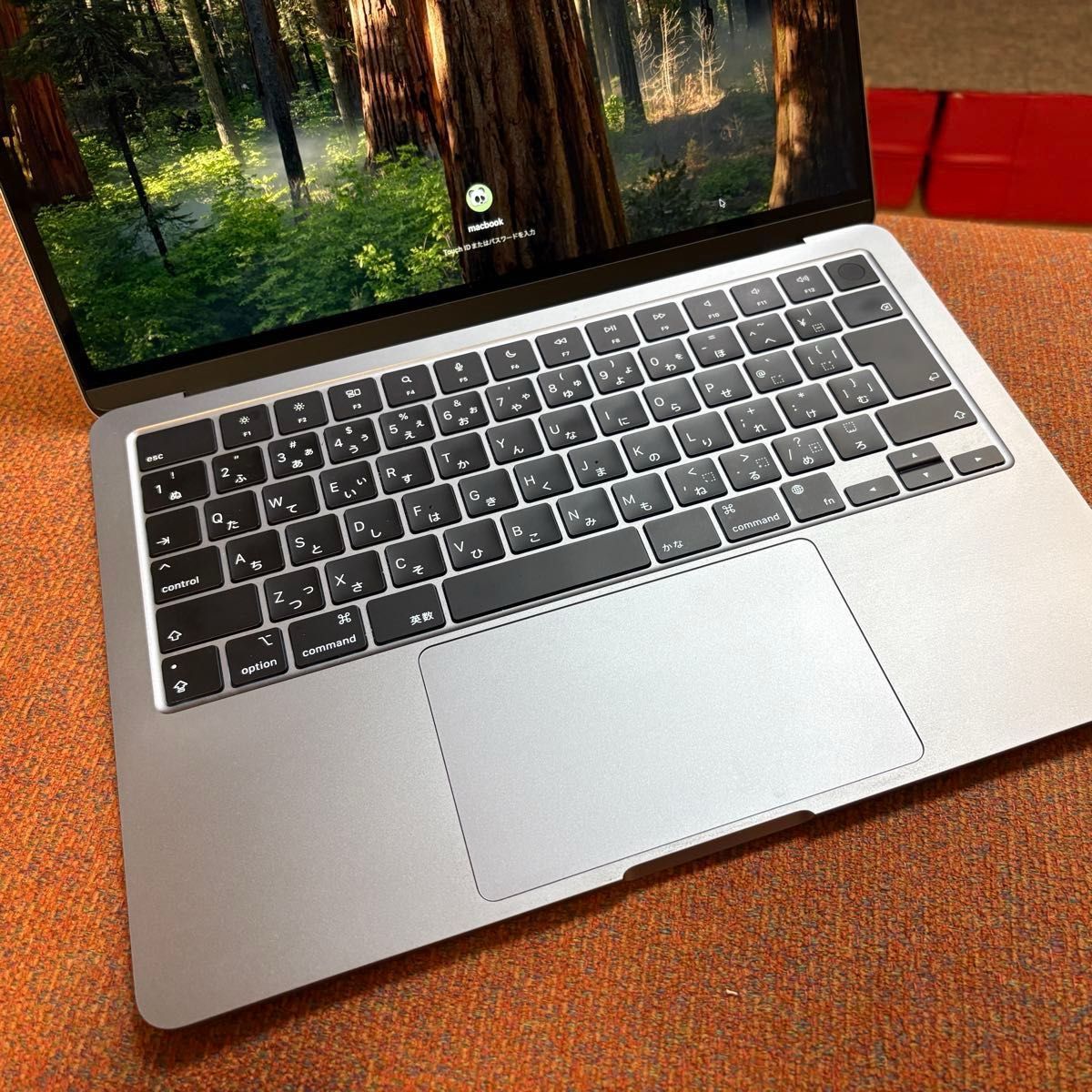 MacBook Air M2 16GB 512GB バッテリー100% 13インチ スペースグレー