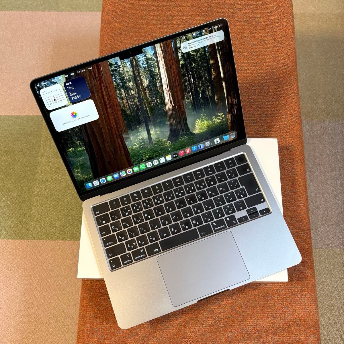 MacBook Air M2 16GB 512GB バッテリー100% 13インチ スペースグレー
