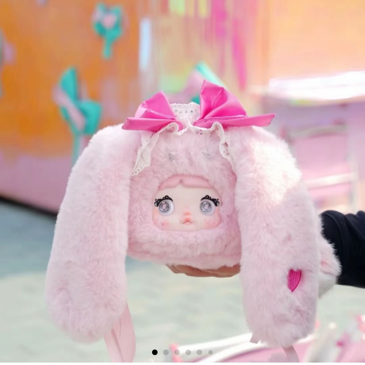 Nommi CollectingCutieBags ぬいぐるみバッグ cherryBlossomPieBunny