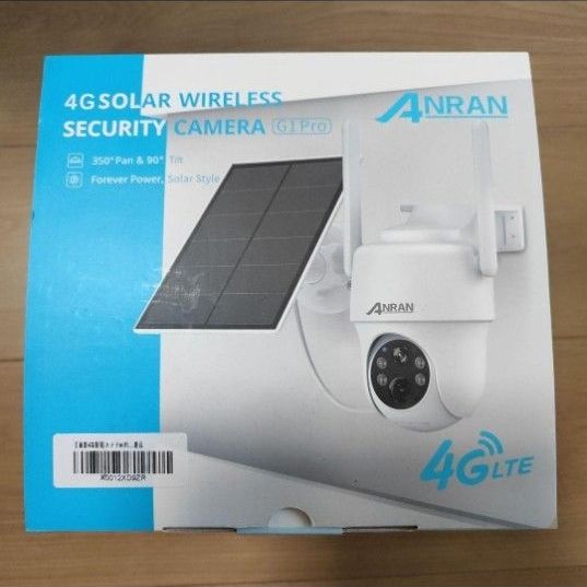 ANRAN モバイル 4G LTE ソーラー無線防犯カメラ 首振り G1 Pro｜Yahoo
