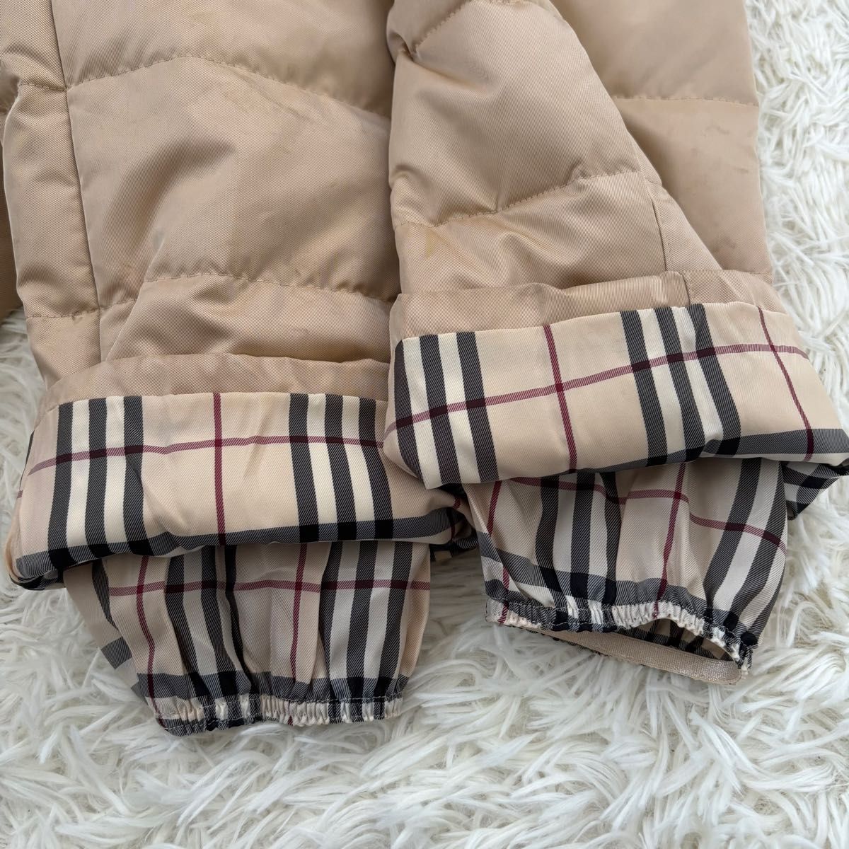 BURBERRY LONDON バーバリーロンドン ノバチェック ダウンジャケット