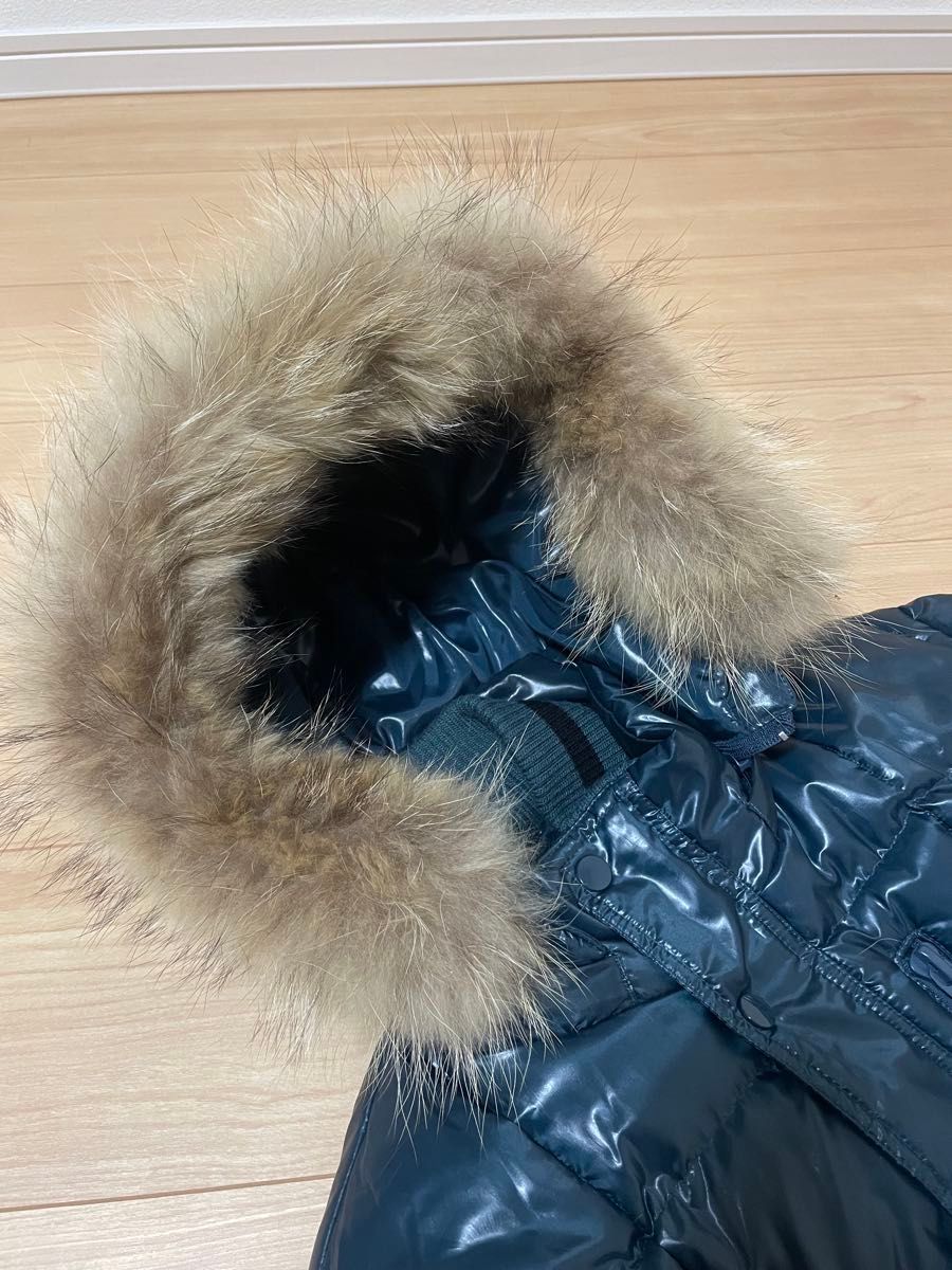 美品】アウタージャケット ラクーンファー 平成 Y2K 光沢 XLサイズ 00s