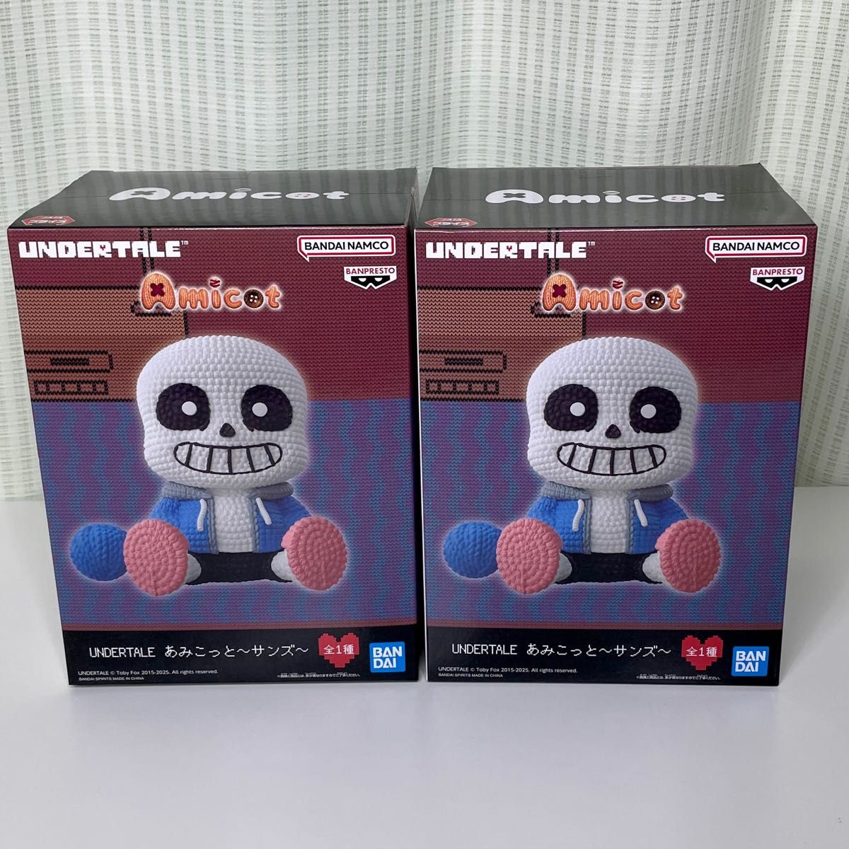 UNDERTALE あみこっと サンズ フィギュア アンダーテール 2点セット