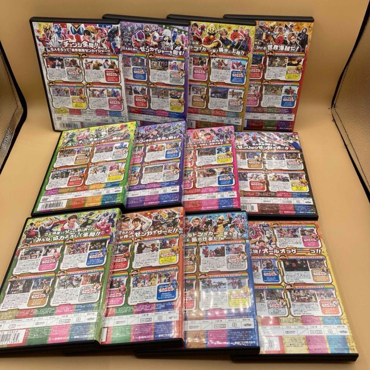 機界戦隊ゼンカイジャー DVD 全12巻＋2本(映画など)｜Yahoo!フリマ（旧