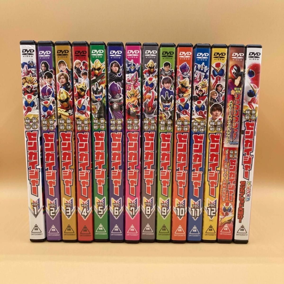 機界戦隊ゼンカイジャー DVD 全12巻＋2本(映画など)｜Yahoo!フリマ（旧