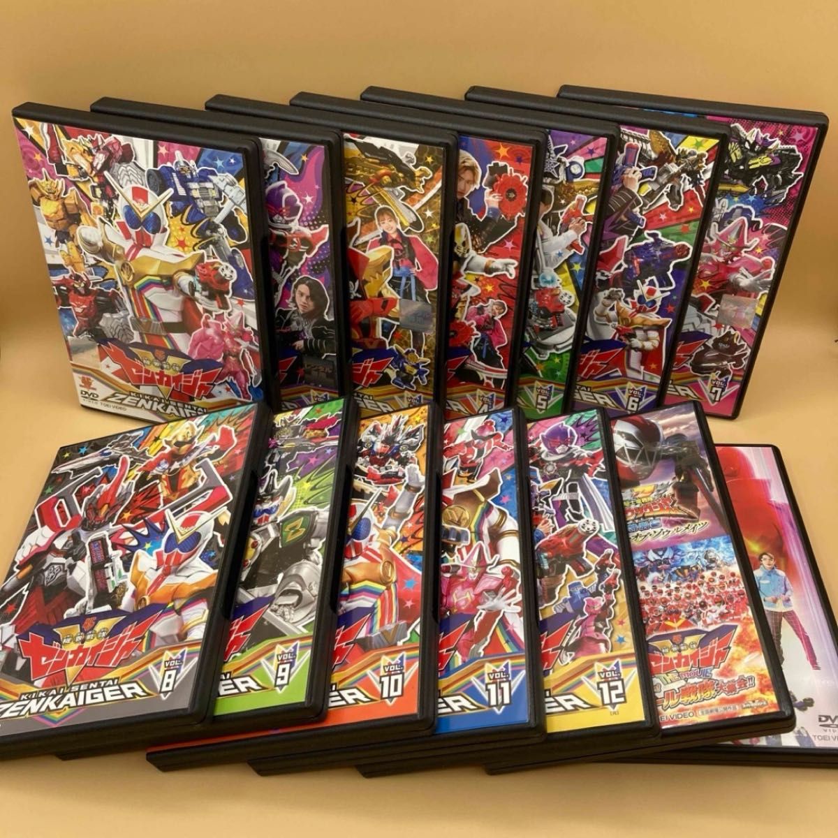 機界戦隊ゼンカイジャー DVD 全12巻＋2本(映画など)｜Yahoo!フリマ（旧