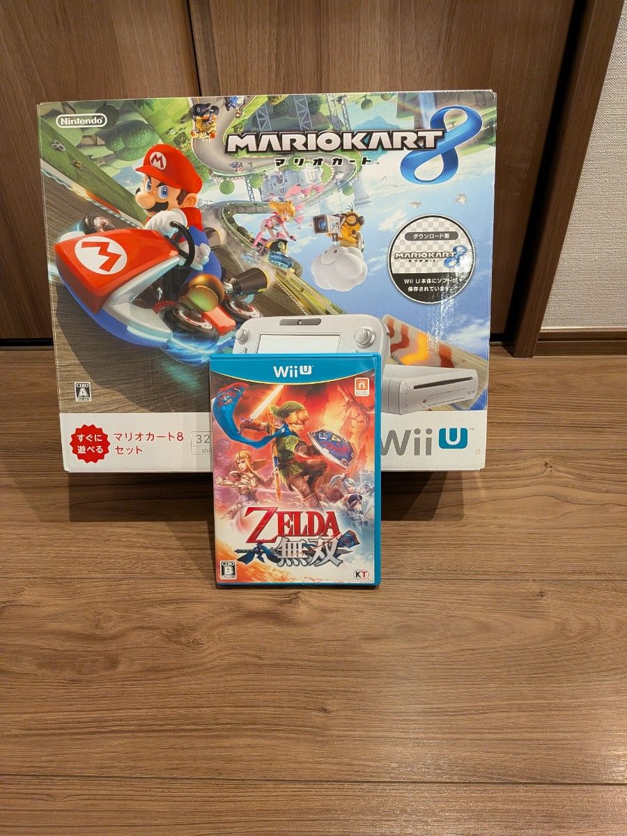 Wii U マリオカート8セット ゼルダ無双 ソフト付き｜Yahoo!フリマ（旧